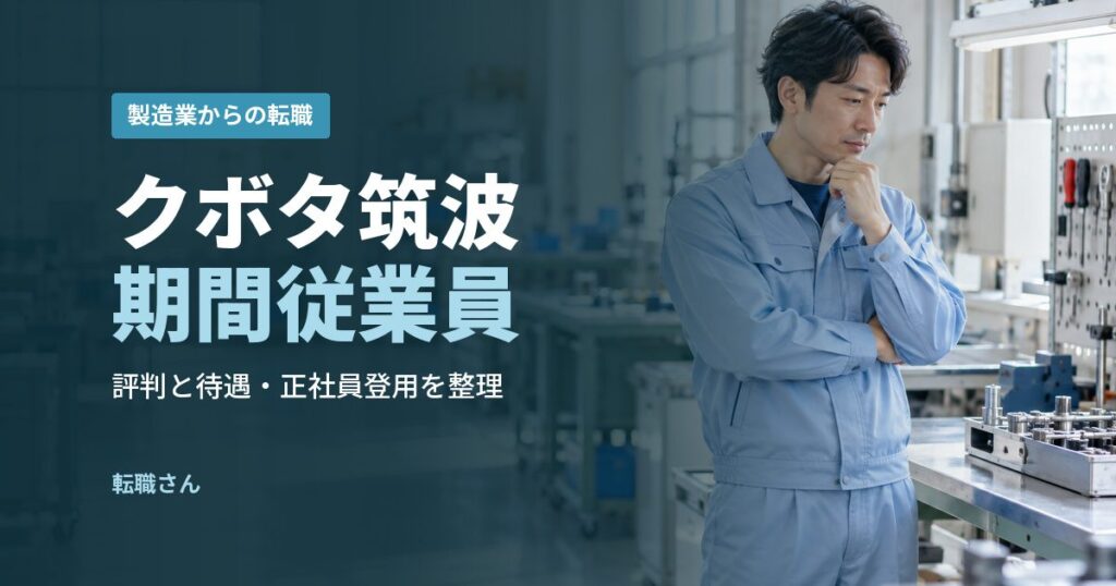 クボタ筑波期間従業員